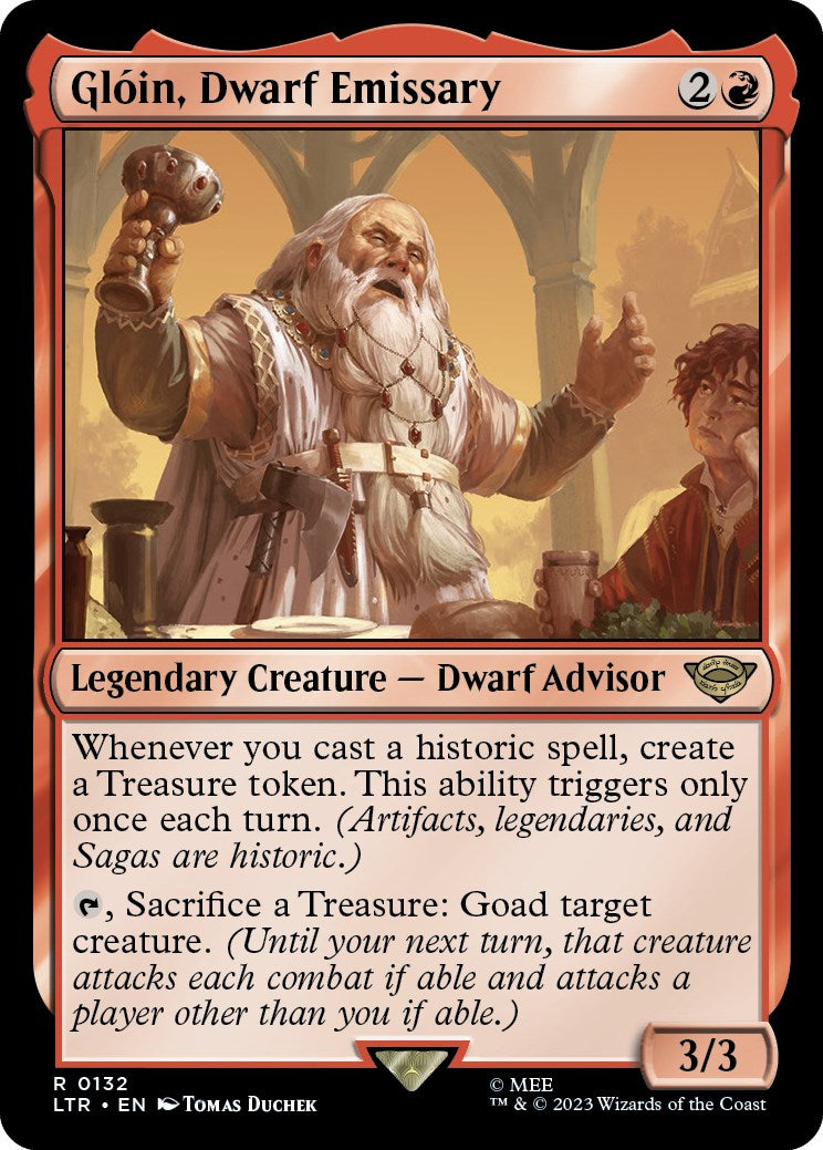 Gloin, Dwarf Emissary [The Lord of the Rings: Tales of Middle-Earth] | Jomio and Rueliete's Cards and Comics