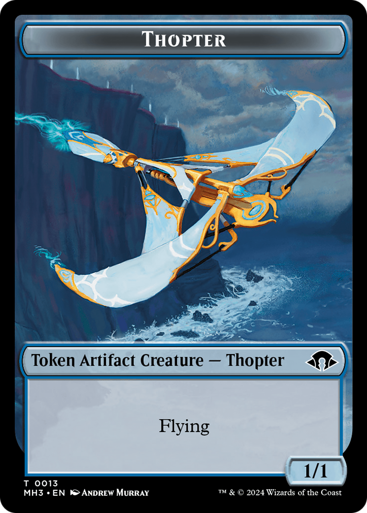 Phyrexian Germ // Thopter Double-Sided Token [Modern Horizons 3 Tokens] | Jomio and Rueliete's Cards and Comics