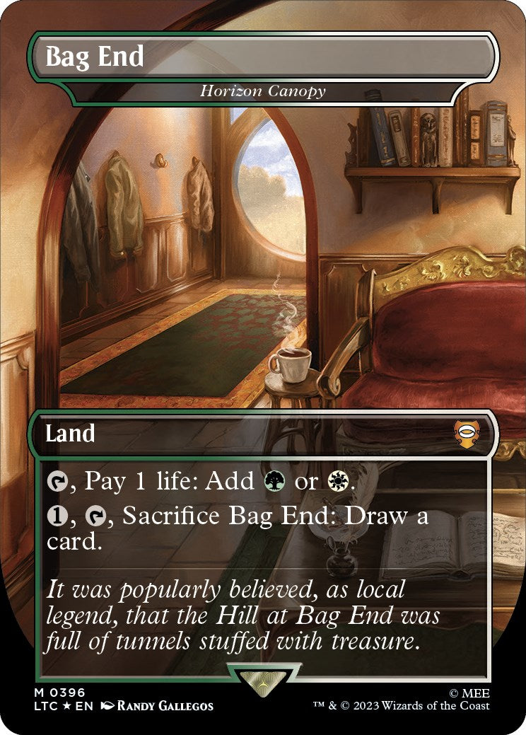 Bag End - Horizon Canopy (Surge Foil Realms and Relics) [The Lord of the Rings: Tales of Middle-Earth Commander] | Jomio and Rueliete's Cards and Comics
