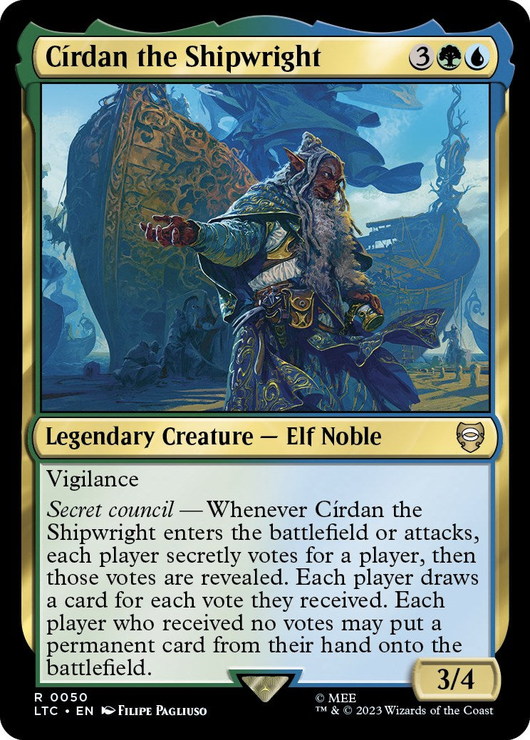 Cirdan the Shipwright [The Lord of the Rings: Tales of Middle-Earth Commander] | Jomio and Rueliete's Cards and Comics