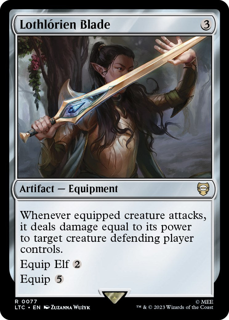 Lothlorien Blade [The Lord of the Rings: Tales of Middle-Earth Commander] | Jomio and Rueliete's Cards and Comics