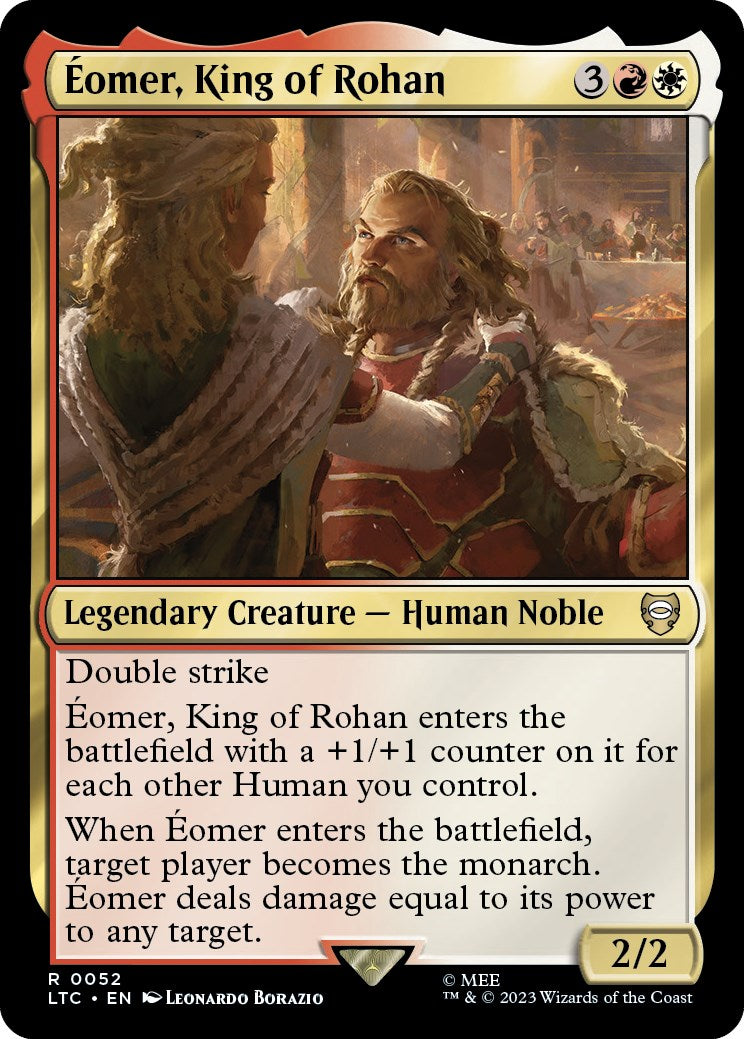 Eomer, King of Rohan [The Lord of the Rings: Tales of Middle-Earth Commander] | Jomio and Rueliete's Cards and Comics