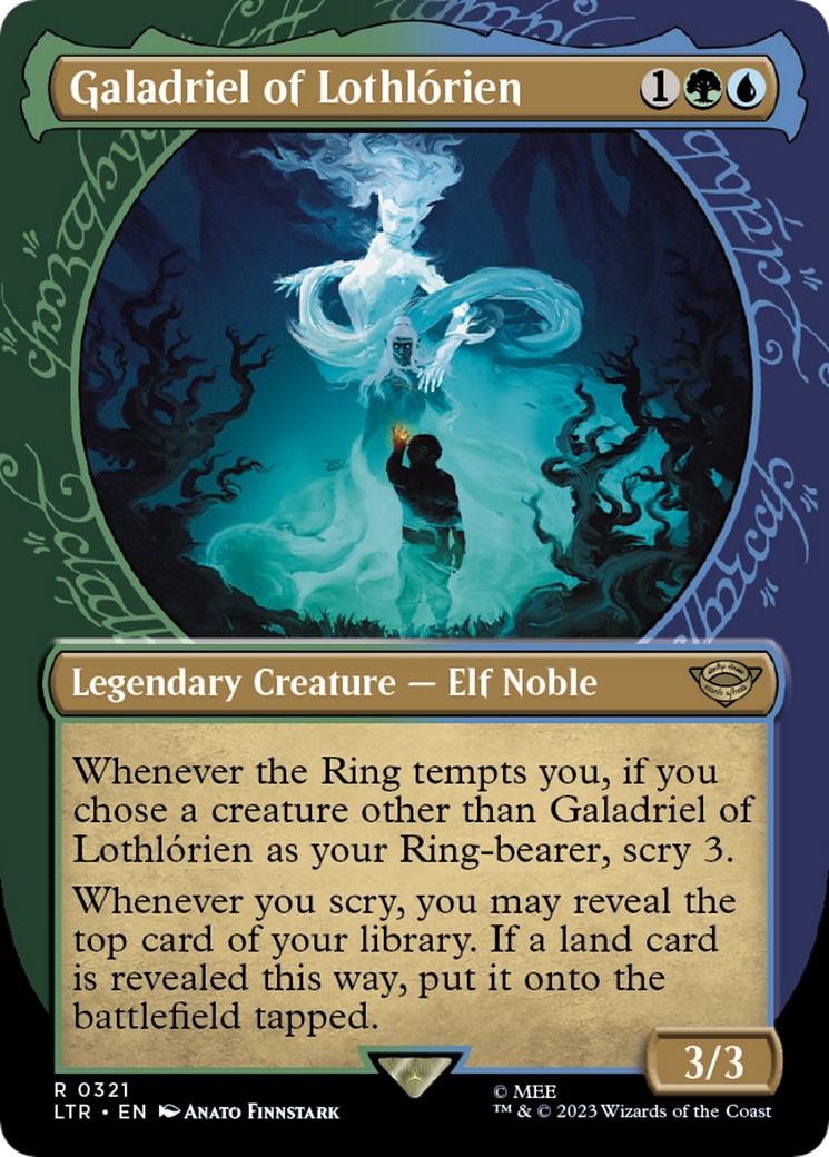 Galadriel of Lothlorien (Showcase Ring Frame) [The Lord of the Rings: Tales of Middle-Earth] | Jomio and Rueliete's Cards and Comics