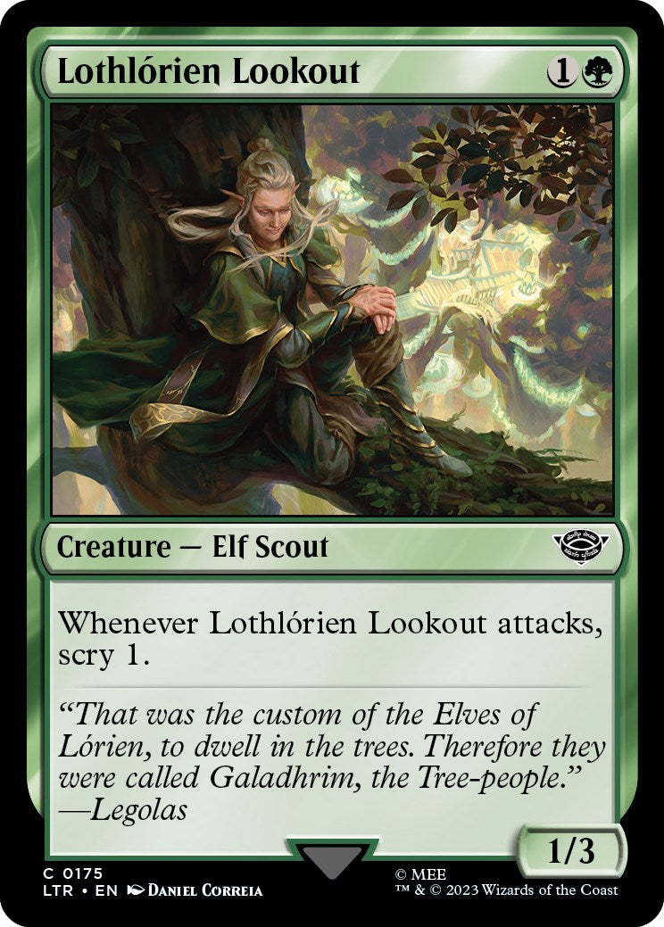 Lothlorien Lookout [The Lord of the Rings: Tales of Middle-Earth] | Jomio and Rueliete's Cards and Comics