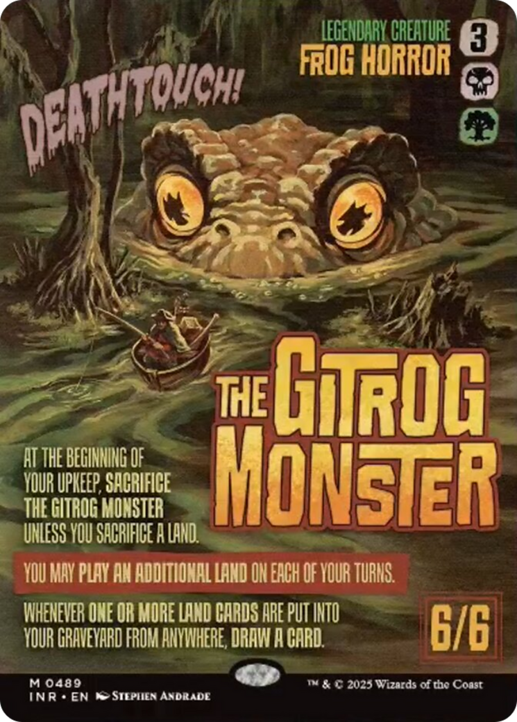 The Gitrog Monster (Showcase) [Innistrad Remastered] | Jomio and Rueliete's Cards and Comics