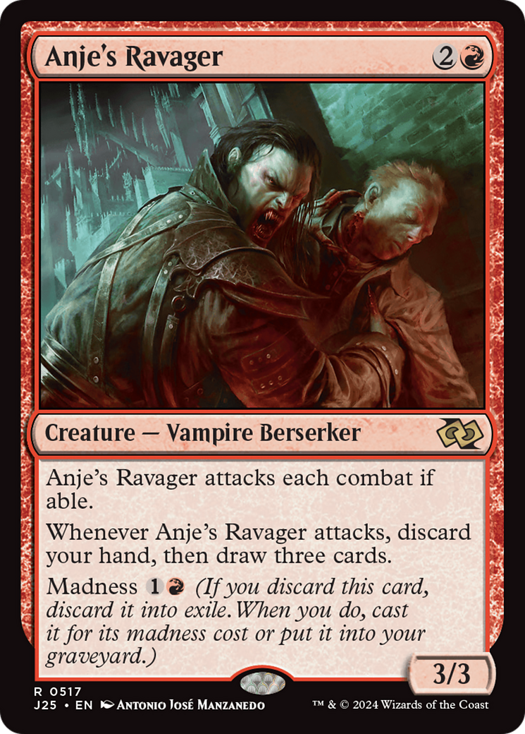 Anje's Ravager [Foundations Jumpstart] | Jomio and Rueliete's Cards and Comics