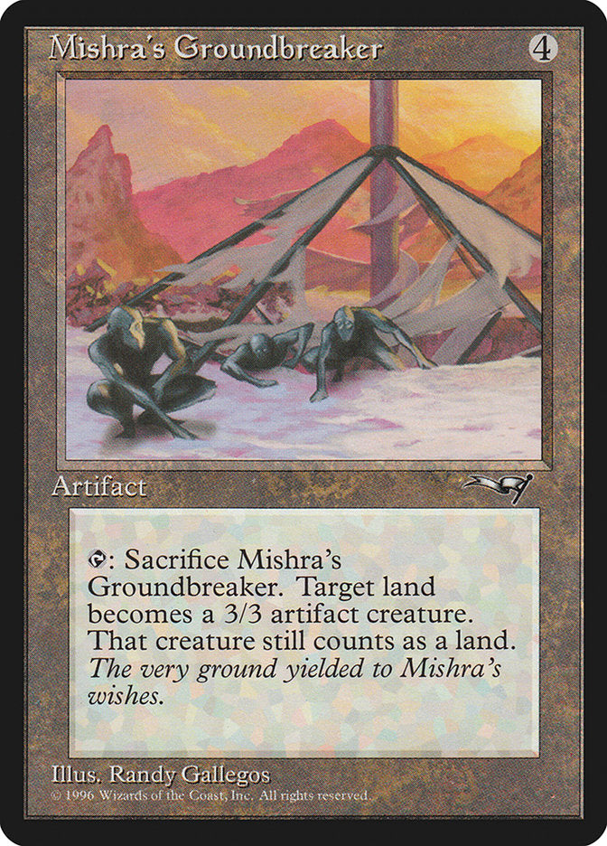 Mishra's Groundbreaker [Alliances] | Jomio and Rueliete's Cards and Comics