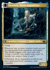 Dennick, Pious Apprentice // Dennick, Pious Apparition [Innistrad: Midnight Hunt] | Jomio and Rueliete's Cards and Comics