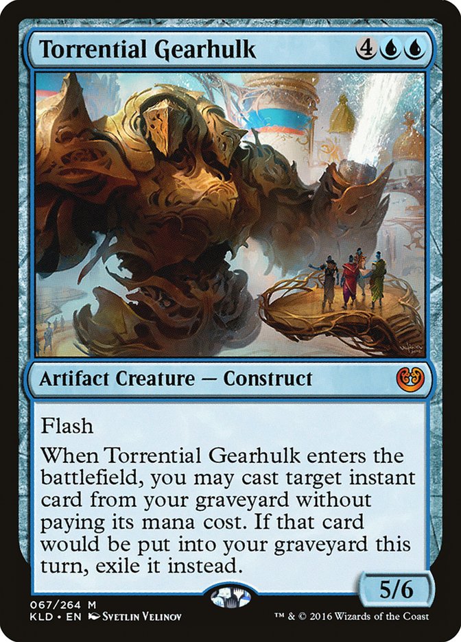 Torrential Gearhulk [Kaladesh] | Jomio and Rueliete's Cards and Comics