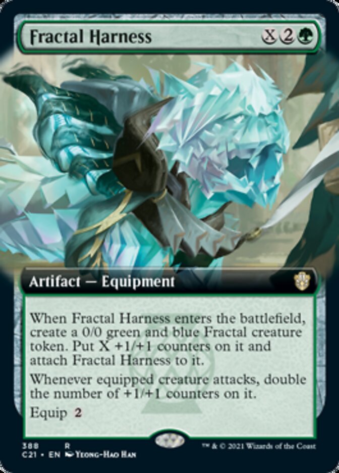 Fractal Harness (Extended Art) [Commander 2021] | Jomio and Rueliete's Cards and Comics