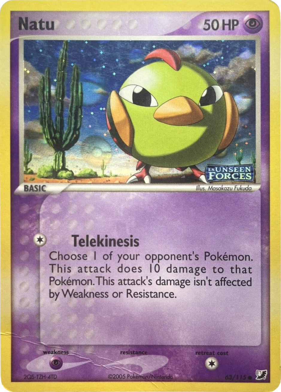 Natu (63/115) (Stamped) [EX: Unseen Forces] | Jomio and Rueliete's Cards and Comics