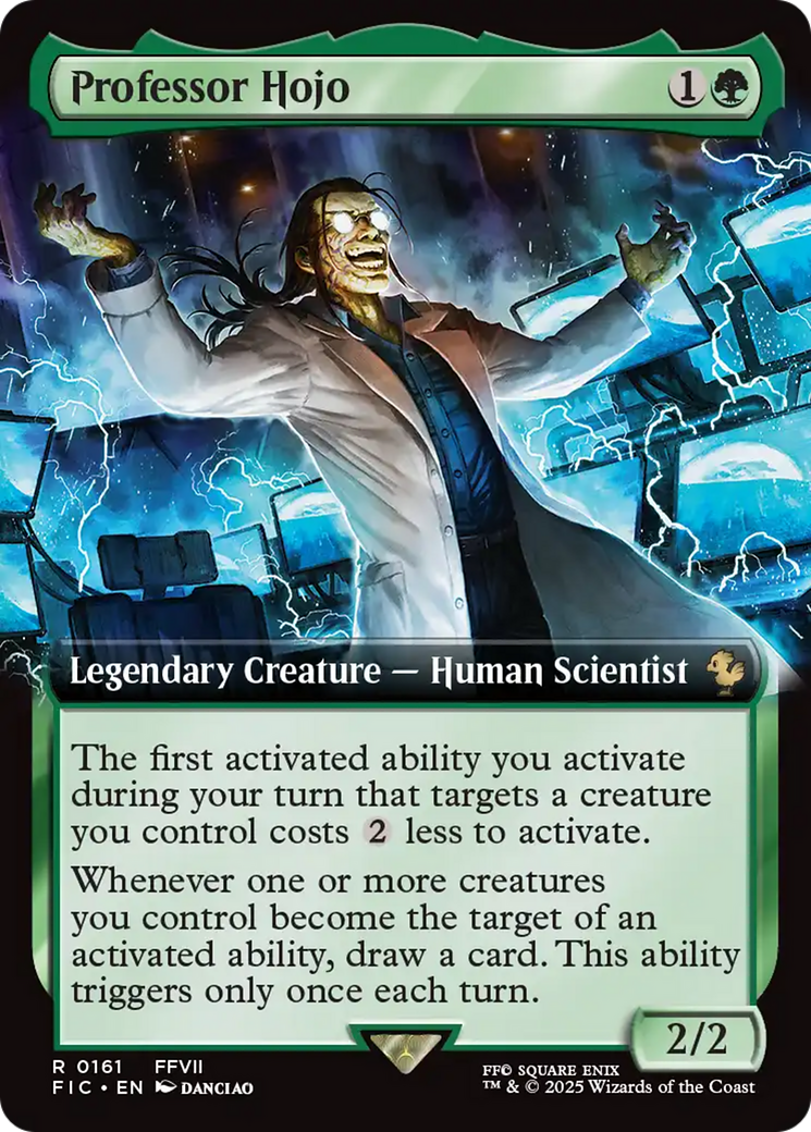 Professor Hojo (Extended Art) [FINAL FANTASY Commander] | Jomio and Rueliete's Cards and Comics