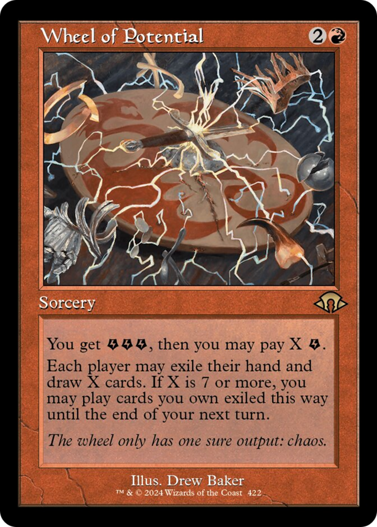 Wheel of Potential (Retro) [Modern Horizons 3] | Jomio and Rueliete's Cards and Comics