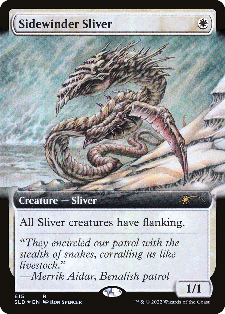 Sidewinder Sliver (Extended Art) [Secret Lair Drop Promos] | Jomio and Rueliete's Cards and Comics