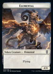 Clue // Elemental (005) Double-Sided Token [Streets of New Capenna Commander Tokens] | Jomio and Rueliete's Cards and Comics