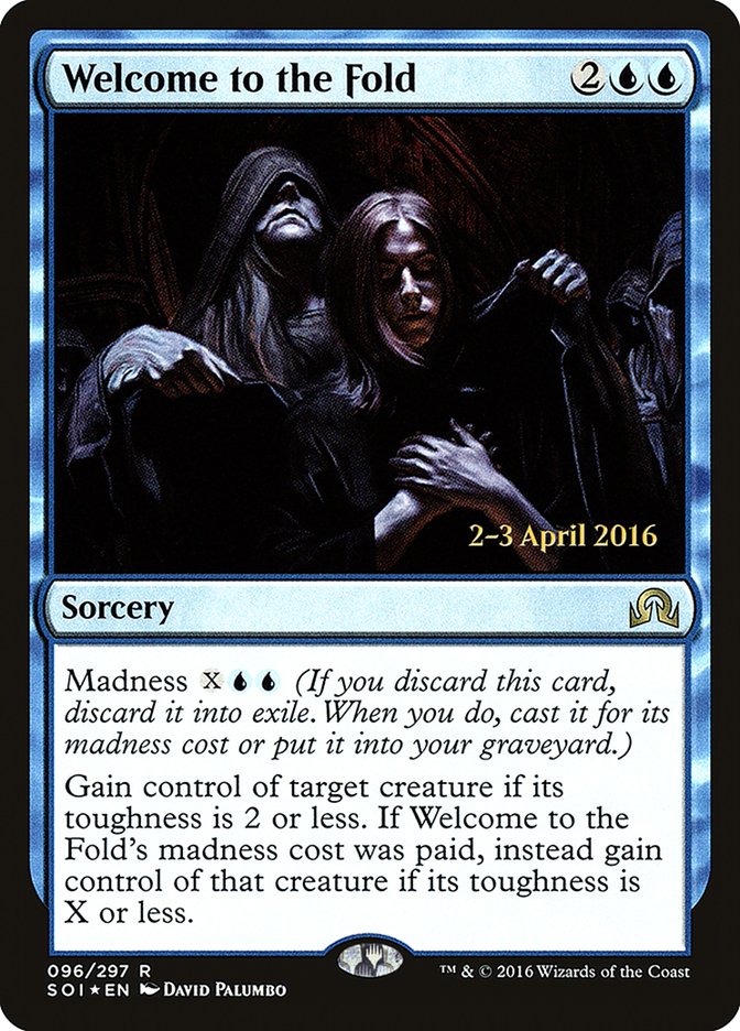 Welcome to the Fold [Shadows over Innistrad Prerelease Promos] | Jomio and Rueliete's Cards and Comics