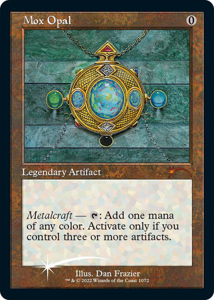 Mox Opal (Retro Foil Etched) [Secret Lair Drop Series] | Jomio and Rueliete's Cards and Comics
