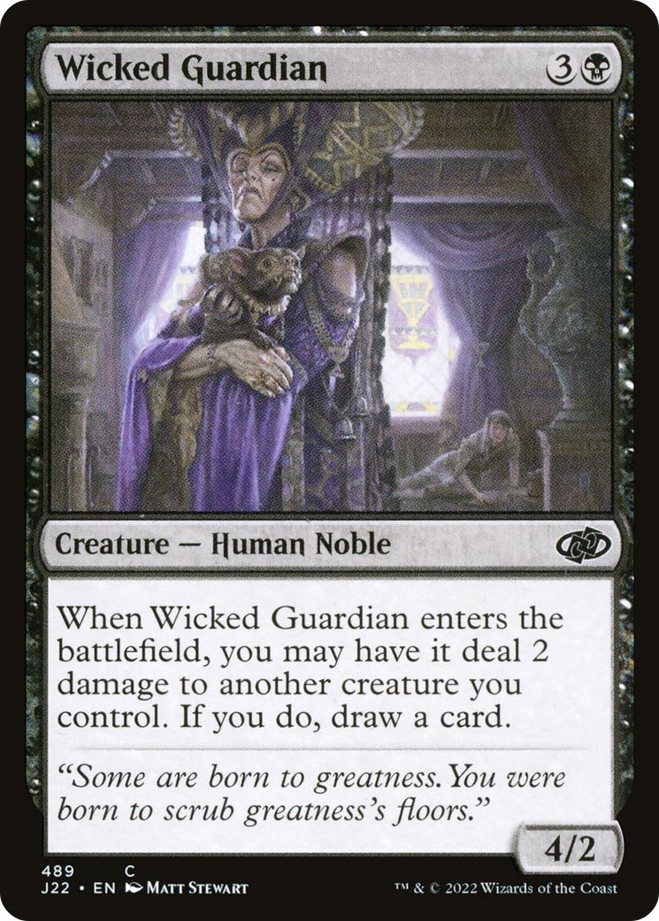 Wicked Guardian [Jumpstart 2022] | Jomio and Rueliete's Cards and Comics