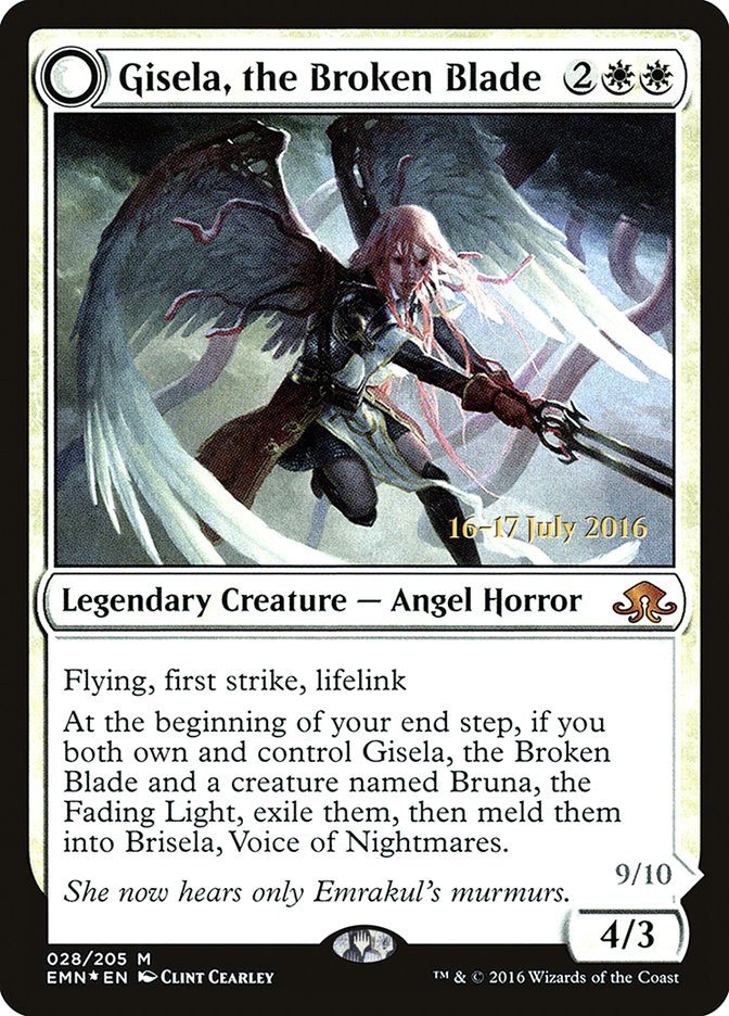 Gisela, the Broken Blade [Eldritch Moon Prerelease Promos] | Jomio and Rueliete's Cards and Comics