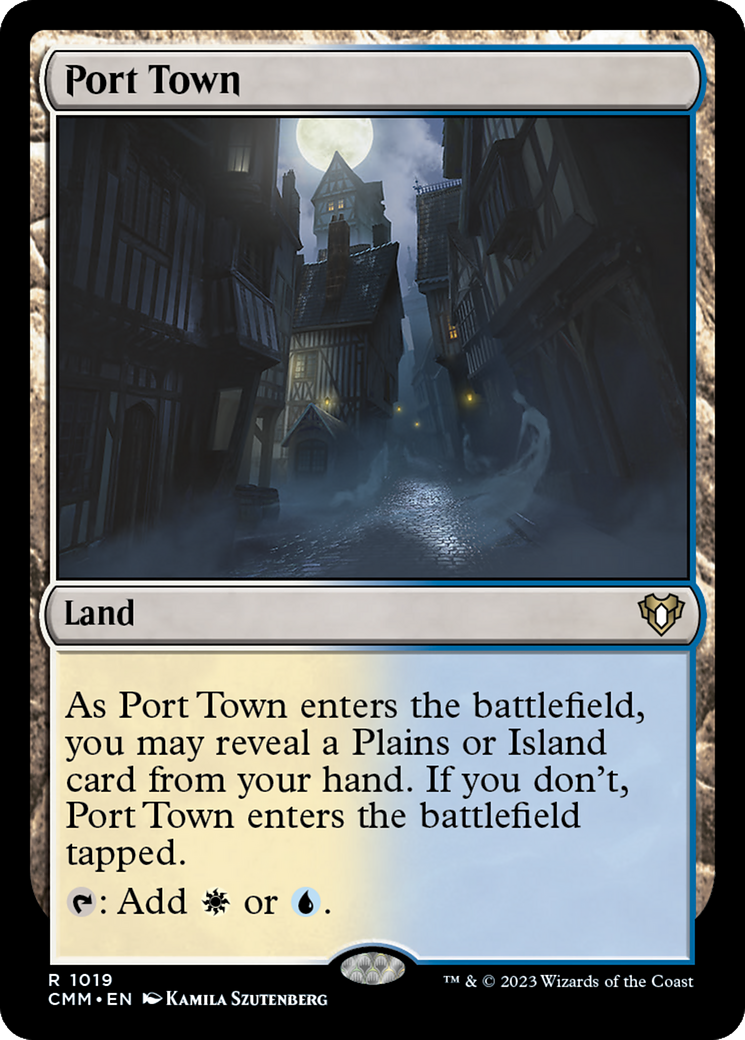 Port Town [Commander Masters] | Jomio and Rueliete's Cards and Comics