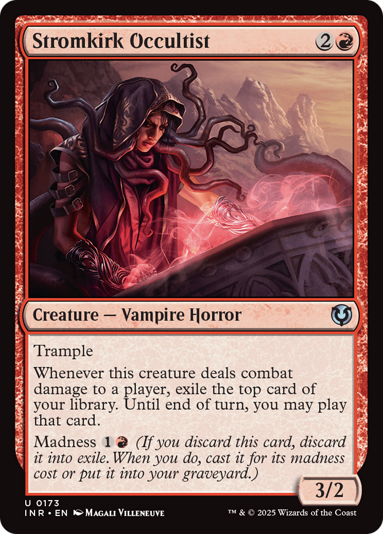 Stromkirk Occultist [Innistrad Remastered] | Jomio and Rueliete's Cards and Comics