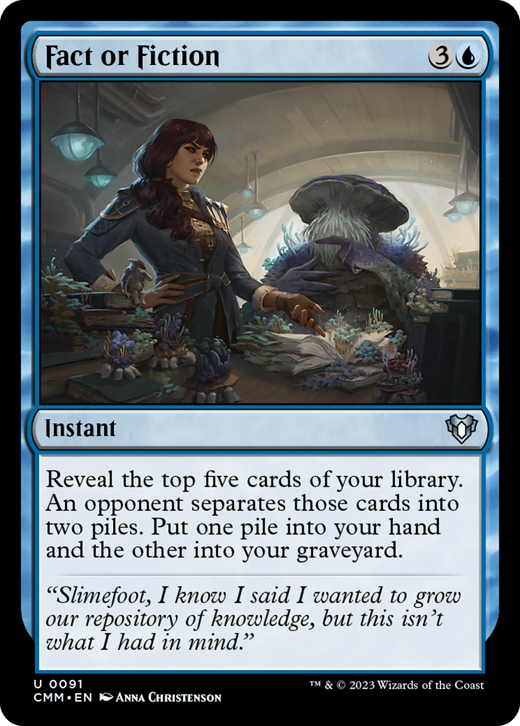 Fact or Fiction [Commander Masters] | Jomio and Rueliete's Cards and Comics