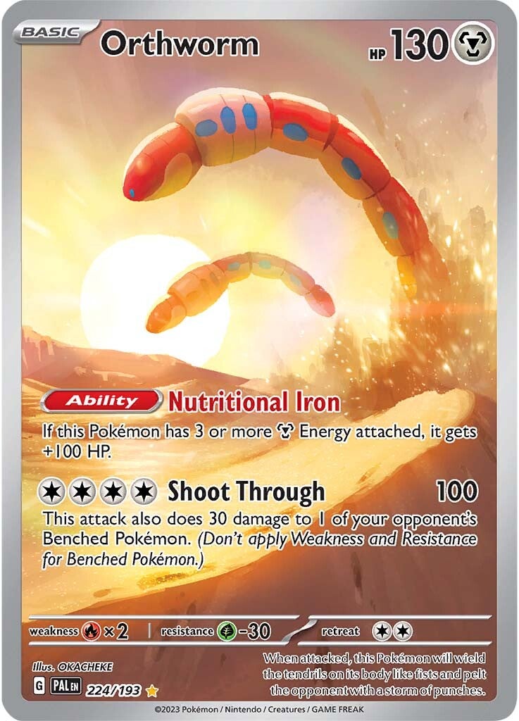 Orthworm (224/193) [Scarlet & Violet: Paldea Evolved] | Jomio and Rueliete's Cards and Comics