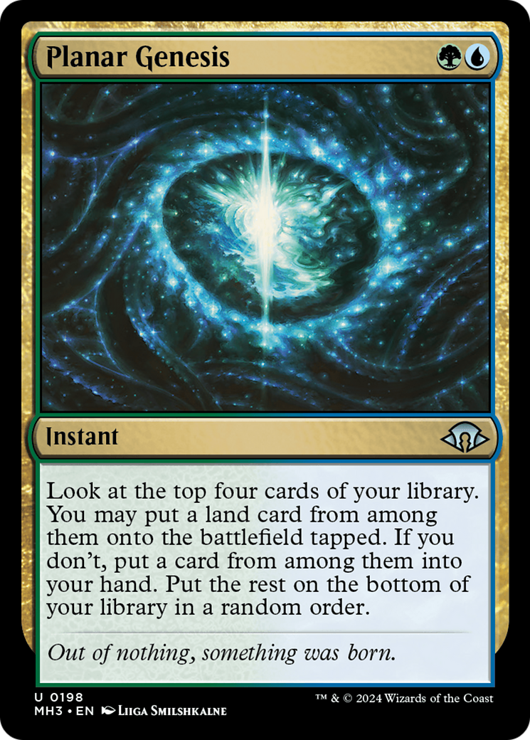 Planar Genesis [Modern Horizons 3] | Jomio and Rueliete's Cards and Comics
