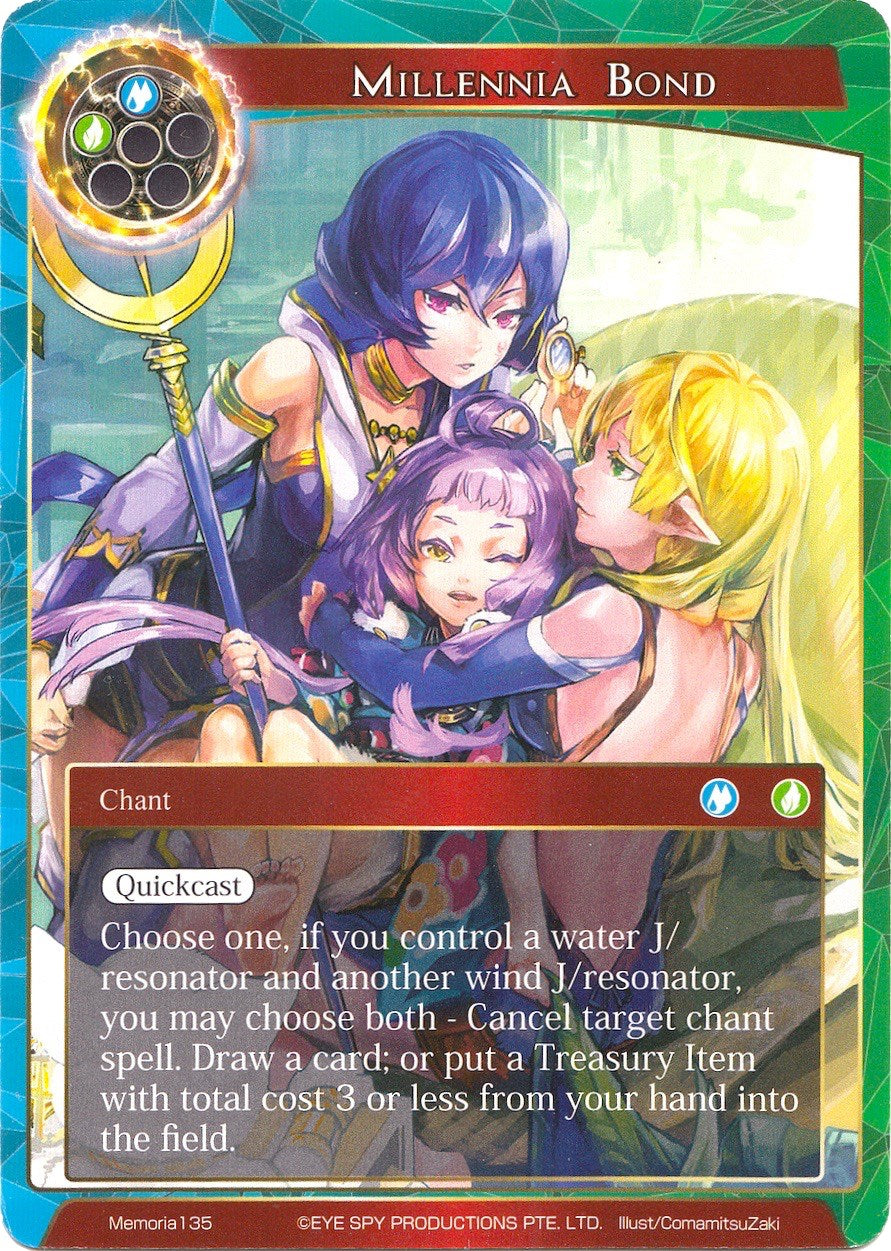 Millennia Bond (Memoria135) [Alice Origin Memoria Cards] | Jomio and Rueliete's Cards and Comics