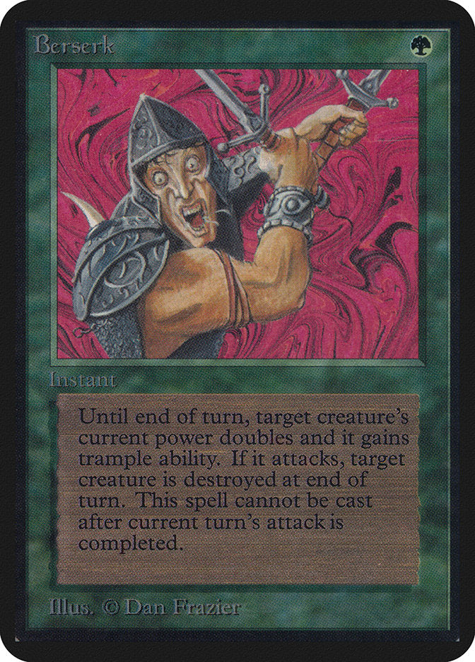 Berserk [Alpha Edition] | Jomio and Rueliete's Cards and Comics
