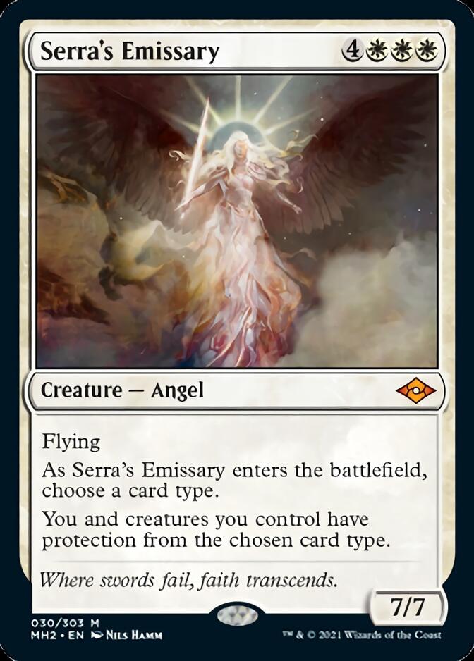 Serra's Emissary [Modern Horizons 2] | Jomio and Rueliete's Cards and Comics