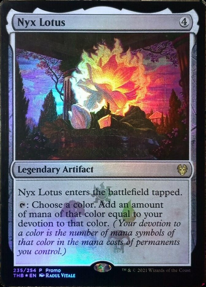 Nyx Lotus [Resale Promos] | Jomio and Rueliete's Cards and Comics