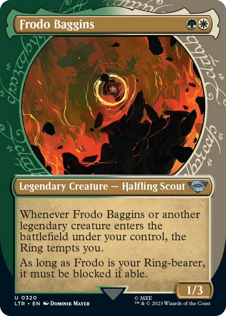 Frodo Baggins (Showcase Ring Frame) [The Lord of the Rings: Tales of Middle-Earth] | Jomio and Rueliete's Cards and Comics