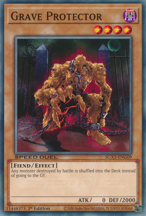 Grave Protector [SGX3-ENG09] Common | Jomio and Rueliete's Cards and Comics