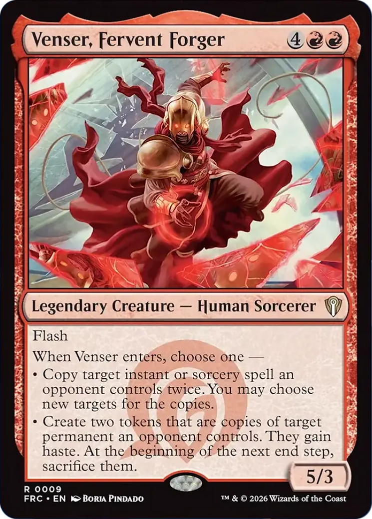 Venser, Fervent Forger [Reality Fracture Commander] | Jomio and Rueliete's Cards and Comics