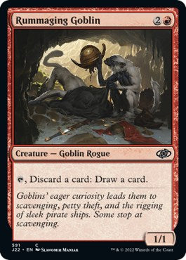 Rummaging Goblin [Jumpstart 2022] | Jomio and Rueliete's Cards and Comics