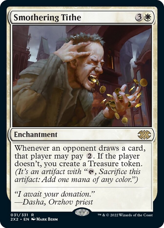Smothering Tithe [Double Masters 2022] | Jomio and Rueliete's Cards and Comics