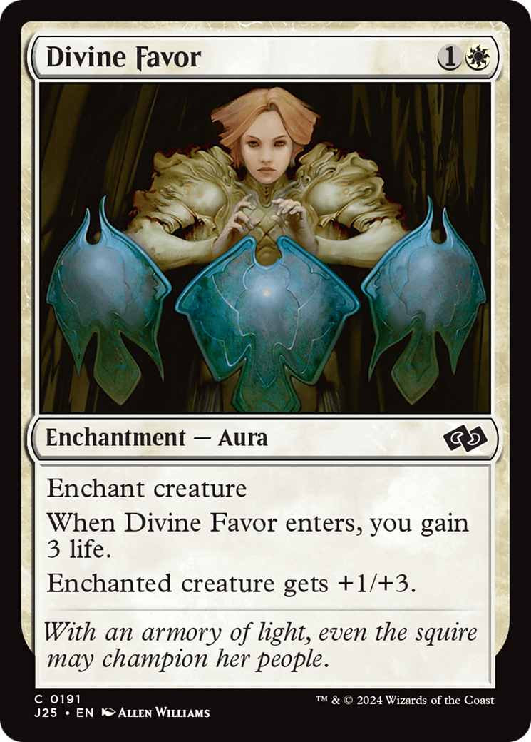 Divine Favor [Foundations Jumpstart] | Jomio and Rueliete's Cards and Comics