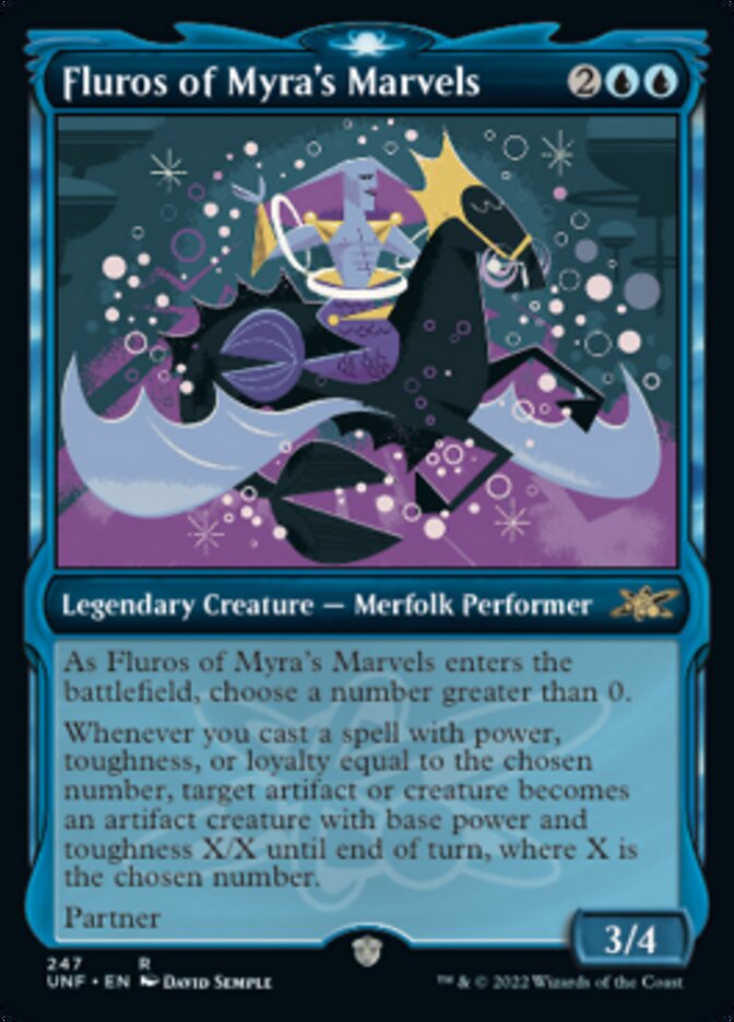 Fluros of Myra's Marvels (Showcase) [Unfinity] | Jomio and Rueliete's Cards and Comics