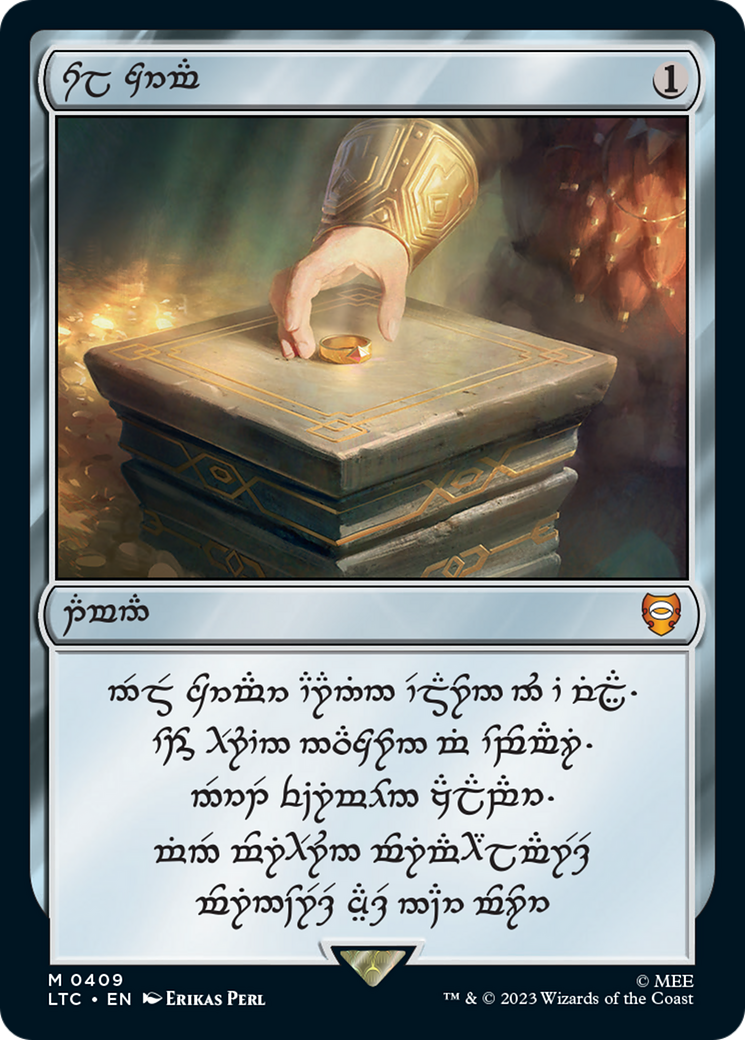 Sol Ring (409) (Dwarven) [The Lord of the Rings: Tales of Middle-Earth Commander] | Jomio and Rueliete's Cards and Comics