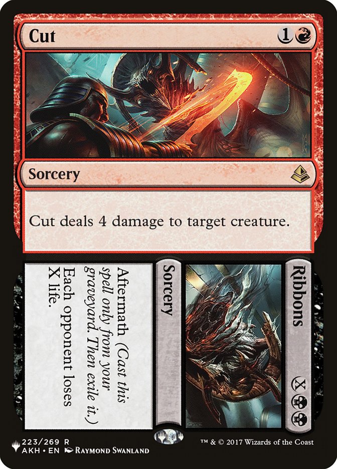 Cut // Ribbons [The List] | Jomio and Rueliete's Cards and Comics