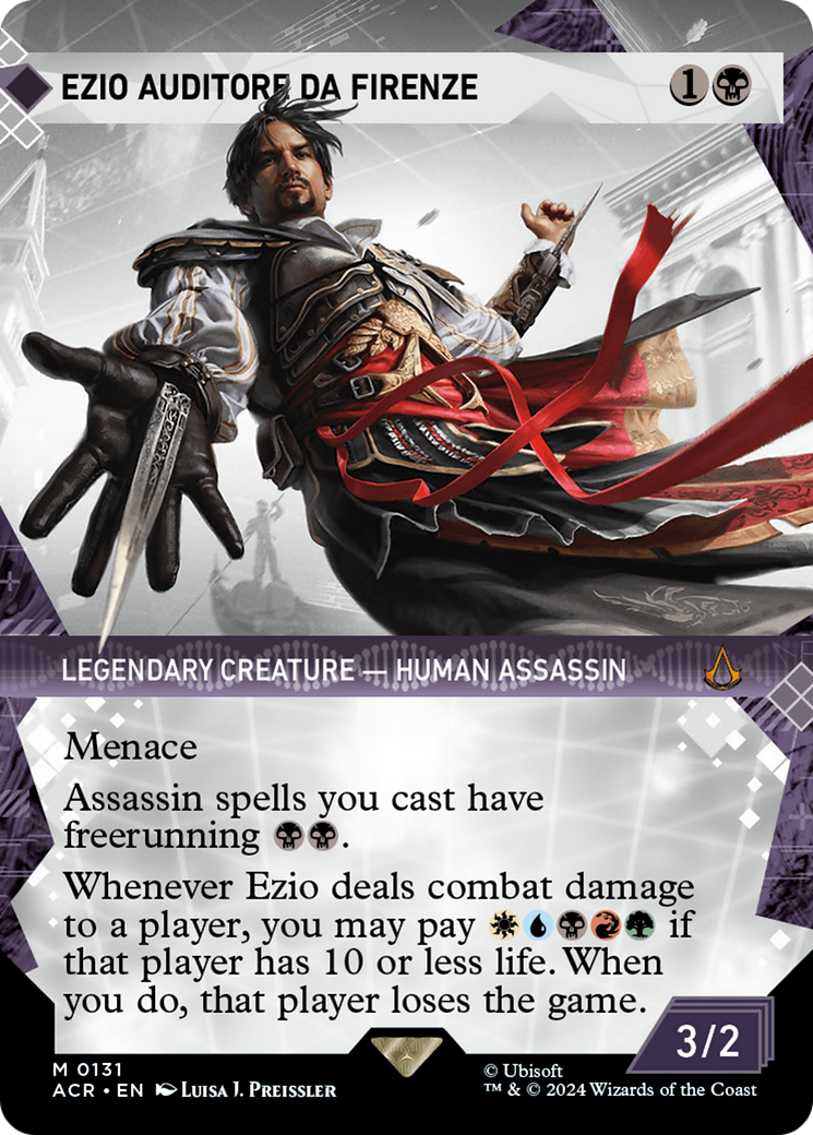 Ezio Auditore da Firenze (Showcase) [Assassin's Creed] | Jomio and Rueliete's Cards and Comics