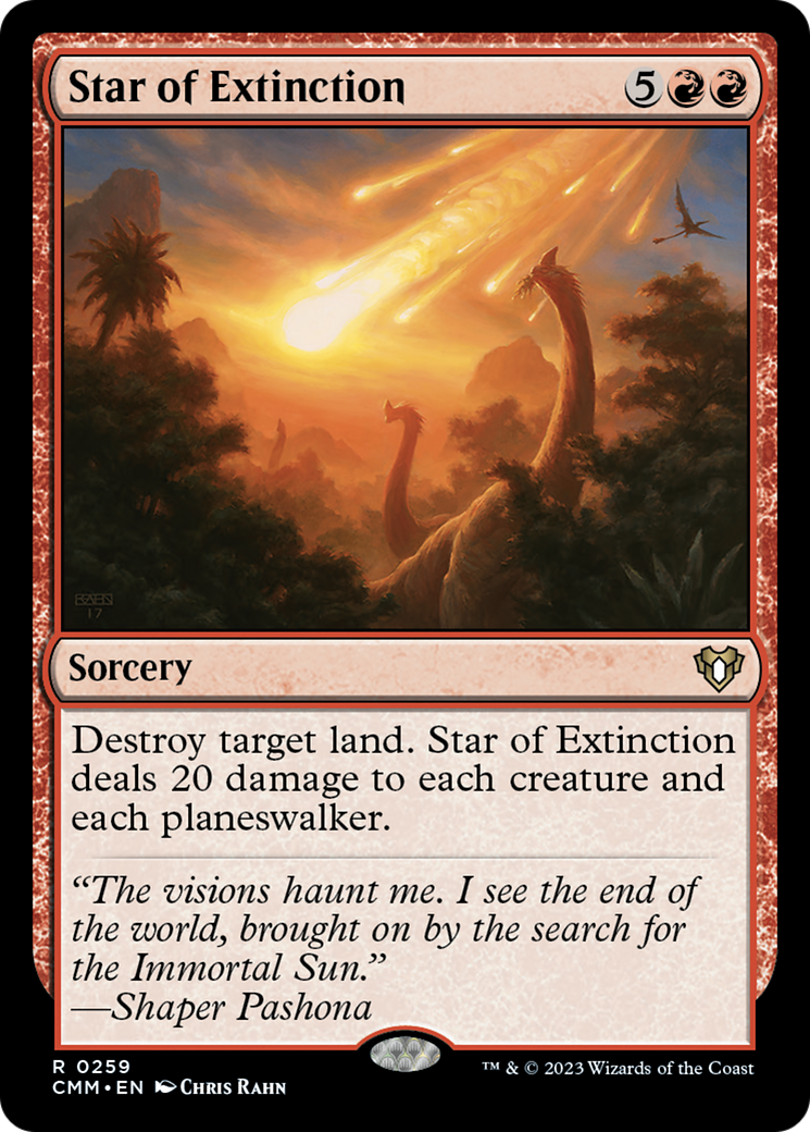 Star of Extinction [Commander Masters] | Jomio and Rueliete's Cards and Comics