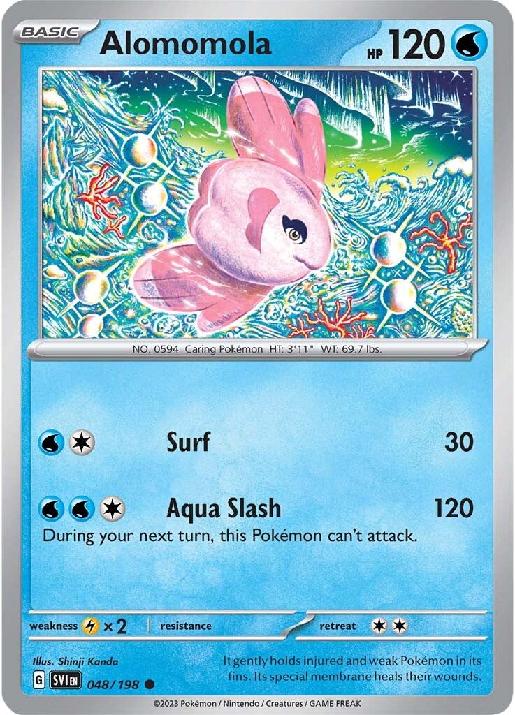 Alomomola (048/198) [Scarlet & Violet: Base Set] | Jomio and Rueliete's Cards and Comics