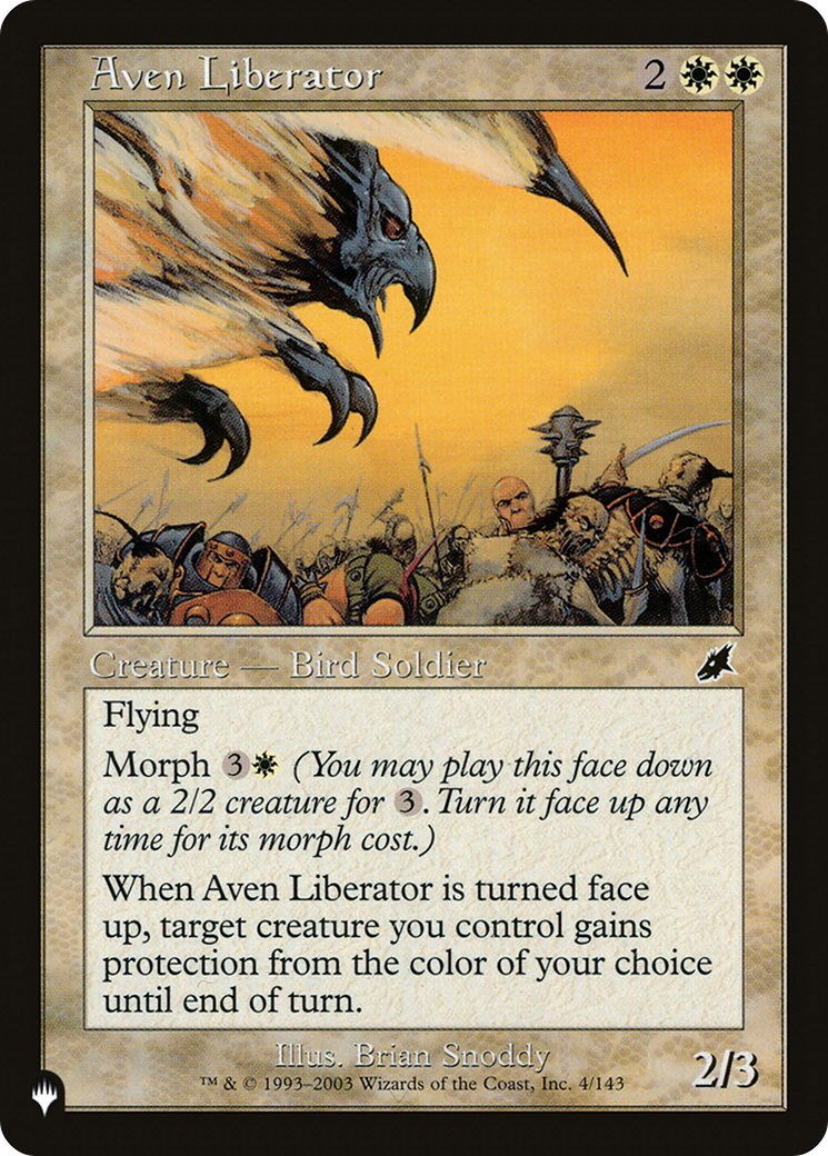 Aven Liberator [The List] | Jomio and Rueliete's Cards and Comics