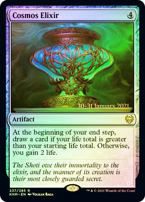 Cosmos Elixir [Kaldheim Prerelease Promos] | Jomio and Rueliete's Cards and Comics