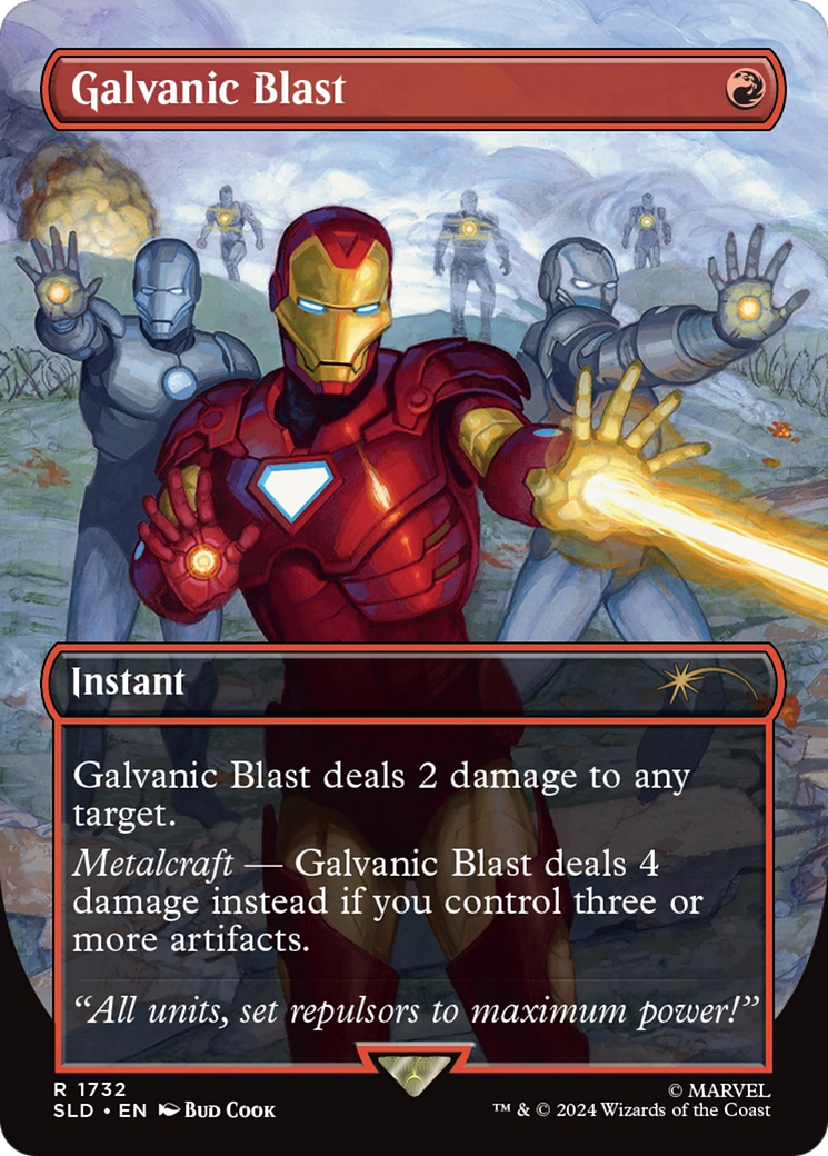 Galvanic Blast (Rainbow Foil) [Secret Lair Drop Series] | Jomio and Rueliete's Cards and Comics