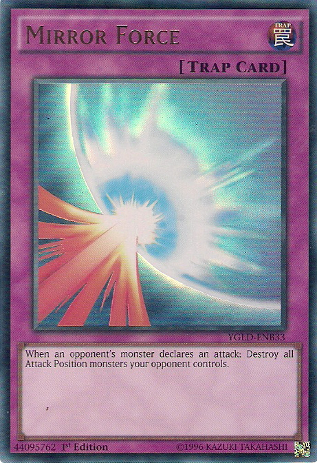 Mirror Force [YGLD-ENB33] Ultra Rare | Jomio and Rueliete's Cards and Comics