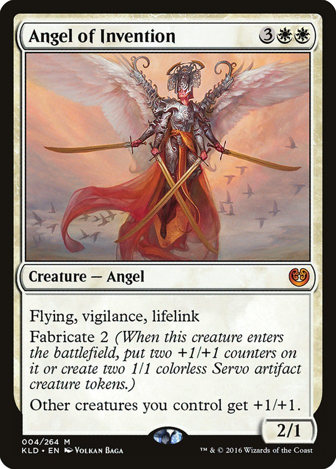 Angel of Invention [Kaladesh] | Jomio and Rueliete's Cards and Comics