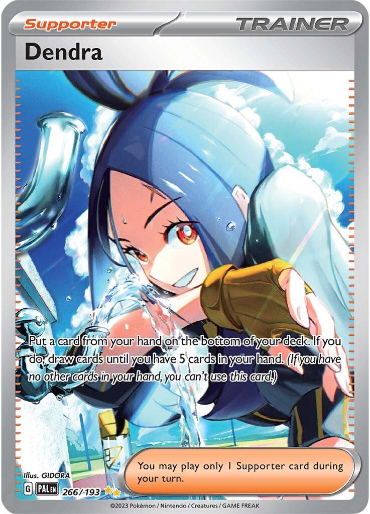 Dendra (266/193) [Scarlet & Violet: Paldea Evolved] | Jomio and Rueliete's Cards and Comics